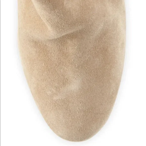 Joie Bentlee Suede Leather Over The Knee Heeled Boots Sz 36B - Picture 8 of 10